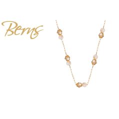 R14189 NECKLACE ELINA PEACH-GSHA GO