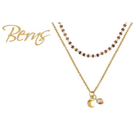 R14195 NECKLACE SOLARIS MOON MSUN GO