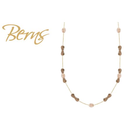 R14208 NECKLACE GLORY GSHA-LATTE GO