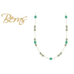 R14209 NECKLACE GLORY MGREEN-GREEN GO