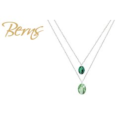 R14214 NECKLACE TILLY PERIDOT-EMERALD SS