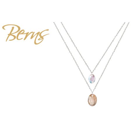 R14215 NECKLACE TILLY GSHA-CRY.SH SS