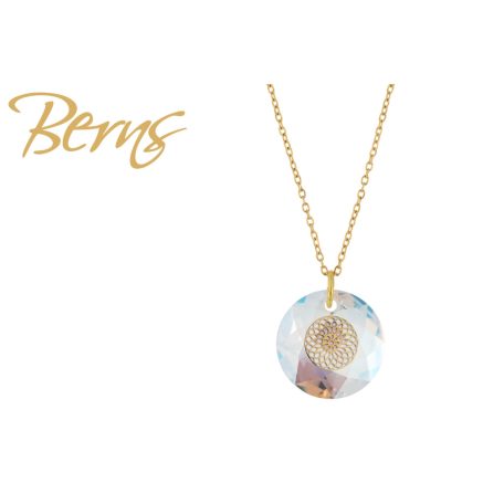 R14229 NECKLACE LETICIA R-CRY.SH GO