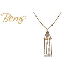 R14233 NECKLACE VALENTINA WHITE GO