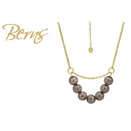 R14309 NECKLACE LIORA BROWN GO