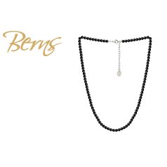 R14325 NECKLACE LIORA-P MBLACK SS