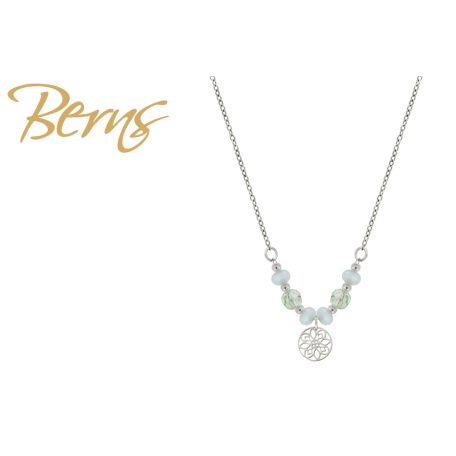 R14345 NECKLACE ROSELLE MINT SS