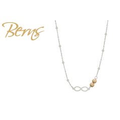 R14371 NECKLACE INFINITA VGOLD SS