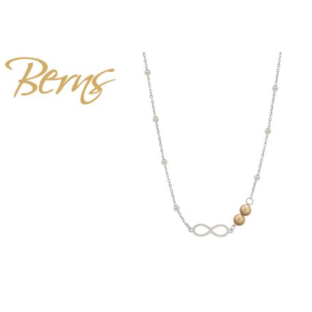R14371 NECKLACE INFINITA VGOLD SS