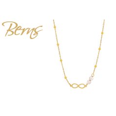 R14379 NECKLACE INFINITA CREAM GO