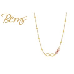 R14380 NECKLACE INFINITA RPEACH GO