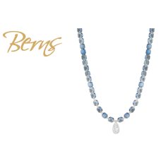 R14381 NECKLACE MIDNIGHT BLUE SS