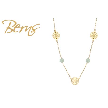 R14394 NECKLACE FLORIN CH.OPAL.SH GO