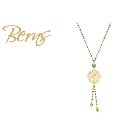 R14395 NECKLACE ELYSIA PGREEN GO