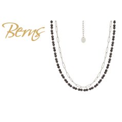 R14402 NECKLACE DORELL BROWN SS