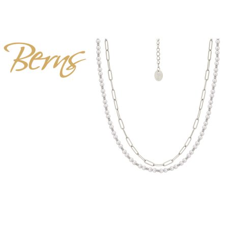 R14403 NECKLACE DORELL WHITE SS