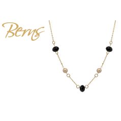 R14414 NECKLACE MIRIANA VGOLD-JET GO
