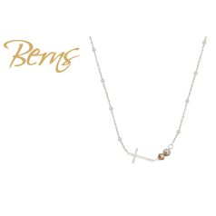 R14419 NECKLACE BLESSING PLATINUM SS