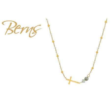R14422 NECKLACE BLESSING PGREEN GO