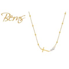 R14424 NECKLACE BLESSING WHITE GO