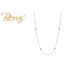 R14447 NECKLACE PEARLINA GREEN SS