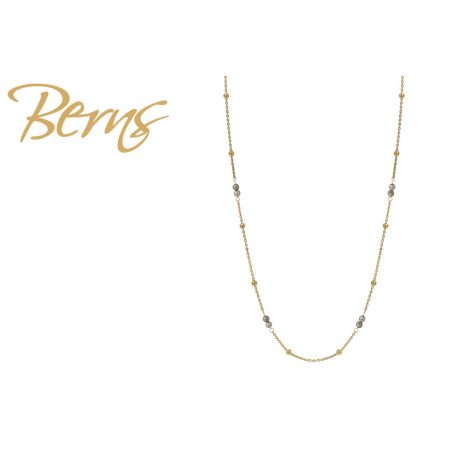 R14453 NECKLACE PEARLINA SAGE GO