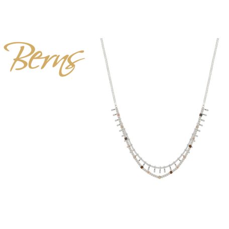 R14461 NECKLACE CLAT EXTRA LTCTOPAZ SS