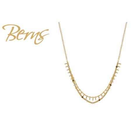 R14462 NECKLACE CLAT EXTRA VROSE GO