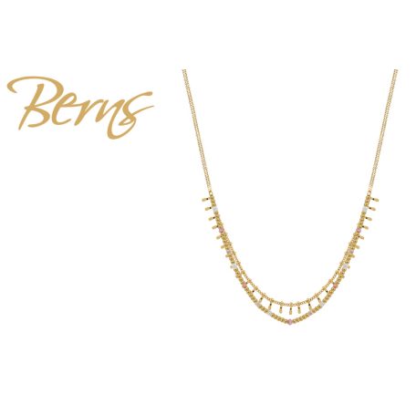 R14465 NECKLACE CLAT EXTRA RPEACH.SH GO