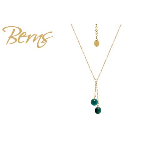 R14491 NECKLACE SELENA EMERALD GO
