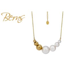 R14494 NECKLACE BIANCA WHITE GO