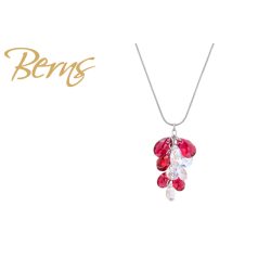 R14504 NECKLACE VINEA SCARLET SS