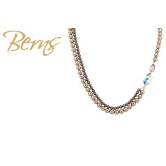 R14526 NECKLACE ESSENCE BRONZE-AB GO