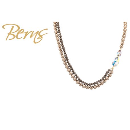 R14526 NECKLACE ESSENCE BRONZE-AB GO