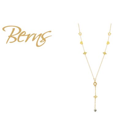 R14533 NECKLACE FAYE PGREEN GO