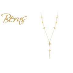 R14534 NECKLACE FAYE WHITE GO