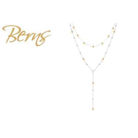 R14536 NECKLACE PEARLETTE GOLD SS