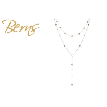 R14539 NECKLACE PEARLETTE PLATINUM SS