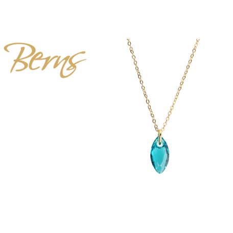 R14548 NECKLACE MARION BLZIRCON GO