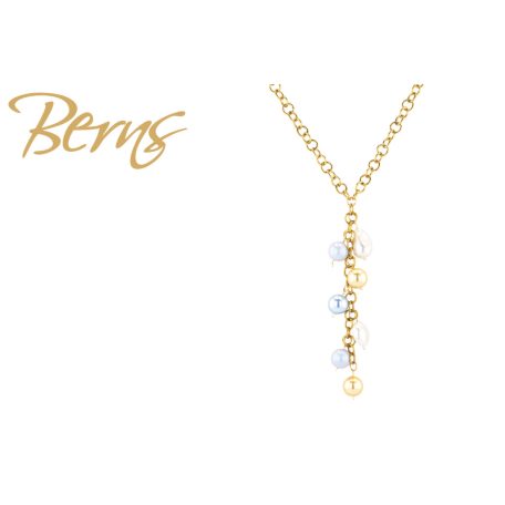 R14561 NECKLACE SORELLA LTBLUE GO