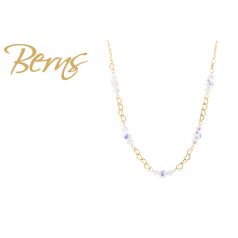 R14573 NECKLACE BELLINA WH.OPAL.SH SS