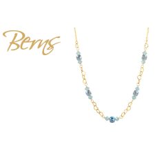 R14575 NECKLACE BELLINA P.OPAL.SH GO
