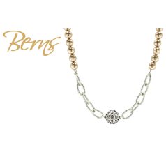 R14577 NECKLACE MANDARA BRONZE SS