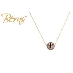 R14597 NECKLACE LINEA BROWN GO