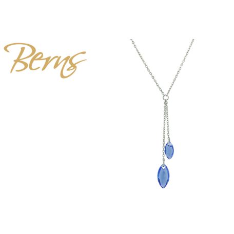 R14604 NECKLACE MARIEL SAPPHIRE SS