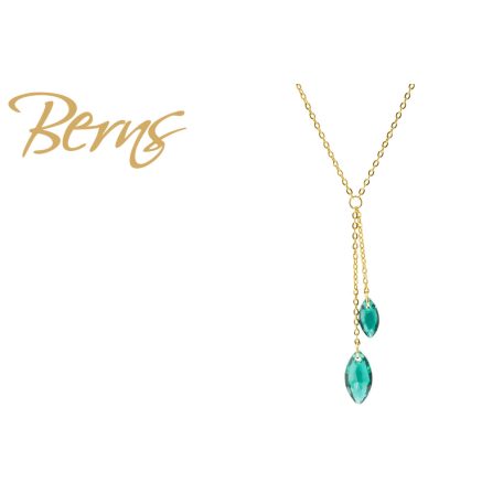 R14608 NECKLACE MARIEL EMERALD GO