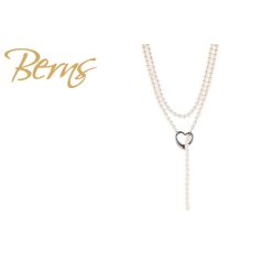 R14611 NECKLACE AMORELLE WHITE SS