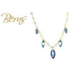 R14622 NECKLACE MARIELLE BBLUE GO