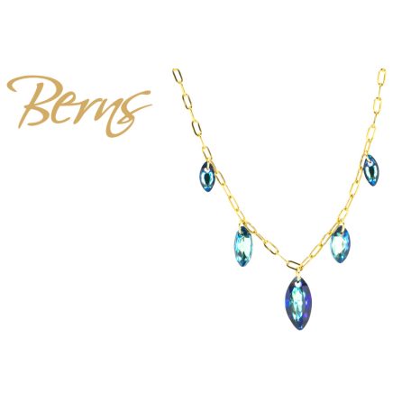 R14622 NECKLACE MARIELLE BBLUE GO