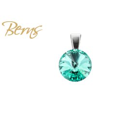 R14627 PENDANT GALAXY CARIB.GREEN 12MM SS